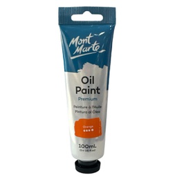 [MPO0006] Mont Marte Oil color 100ML - Orange Red