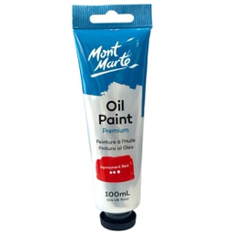 [MOP-100ML] الوان زيتية 100مل من مونت مارت - Permanent Red