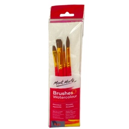 [BMHS0028] Mont Marte Gallery Series Brush Set Watercolour 4pc