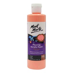 [PMPP0003] Mont Marte Pouring Acrylic 240ml - Coral