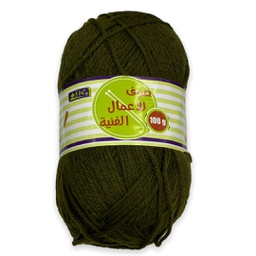 [7876-016] صوف اعمال فنية 100 جرام