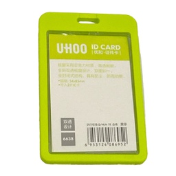 [UH00 6638] حامل بطاقات جيب  اخضر فاتح UH00 6638