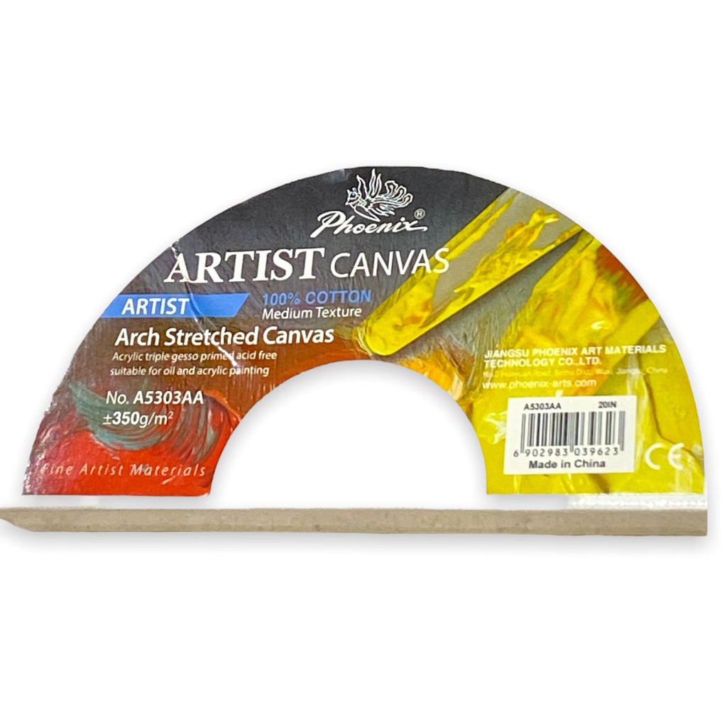 ARCH STRETCHED CANVAS 100% COTTON 3/4&quot; THICKNESS 24X24IN