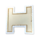 H SHAPED STRETCHED CANVAS 100% COTTON 3/4&quot; THICKNESS 50X50CM