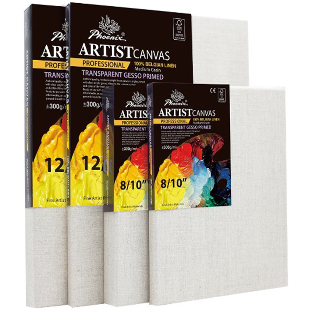TRANSPARENT STRETCHED CANVAS 100% LINEN 1.5&quot; THICKNESS, STAPLE ON THE BACK 90X120CM