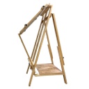 Heavy duty studio easel Beech wood, hold canvas up to 120cm