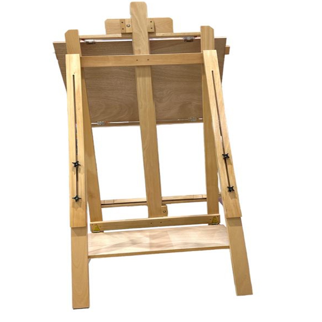 Heavy duty studio easel Beech wood, hold canvas up to 120cm