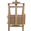 Heavy duty studio easel Beech wood, hold canvas up to 120cm