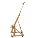 Multi-angle studio easel Beech wood, half - assembled, hold canvas up to
225cm