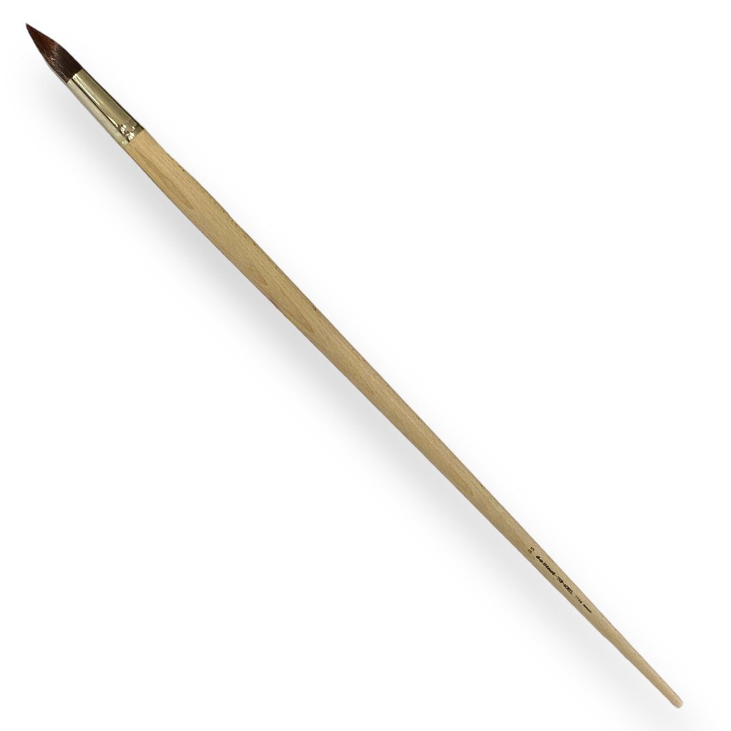 TOP-ACRYL BRUSH ROUND plainwood handle 60cm