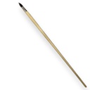 TOP-ACRYL BRUSH ROUND plainwood handle 100cm