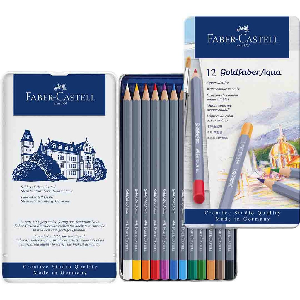 FC Watercolor Goldfaber Aqua tin of 12