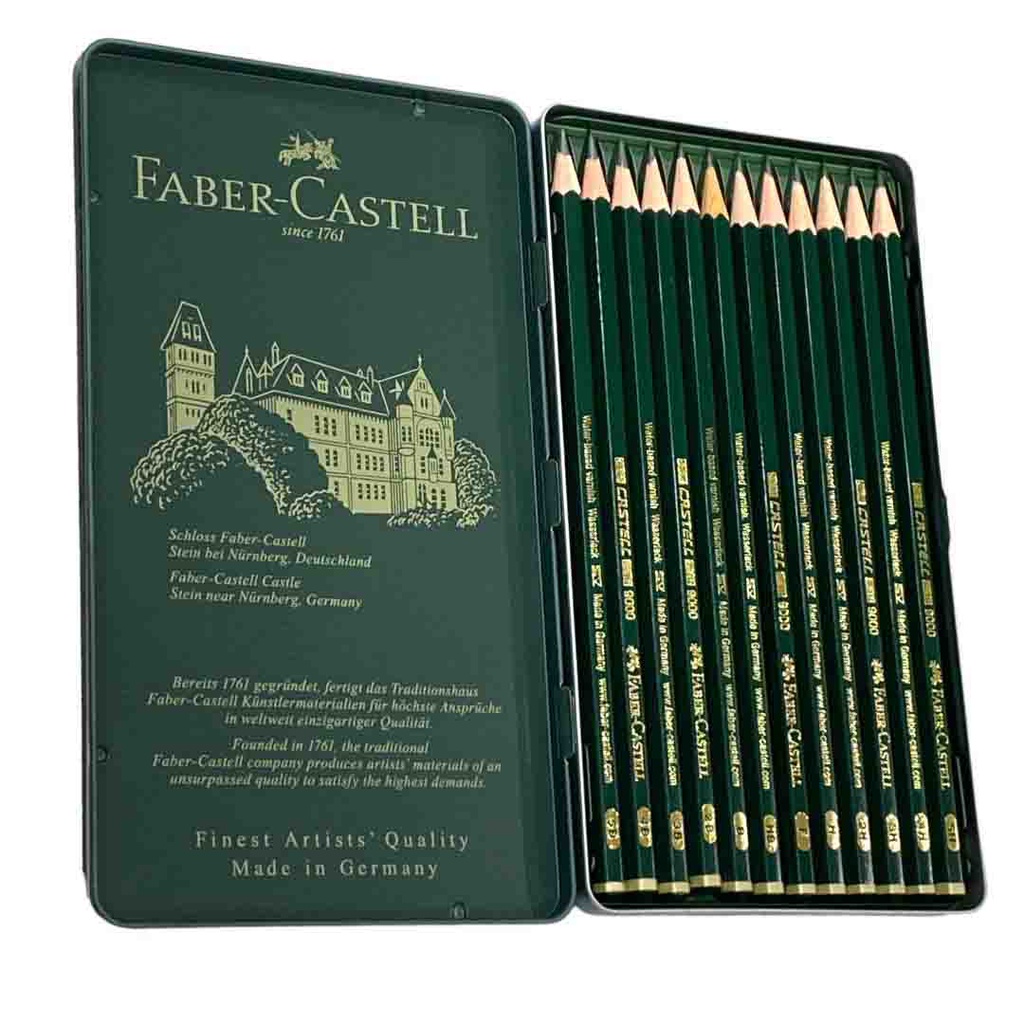 قلم رصاص جرافيك درجات FIBER-CASTEL