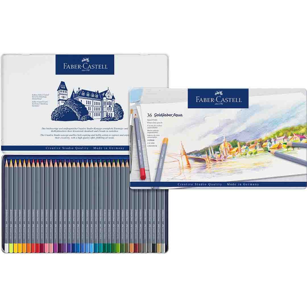 FC Watercolor Goldfaber Aqua tin of 36