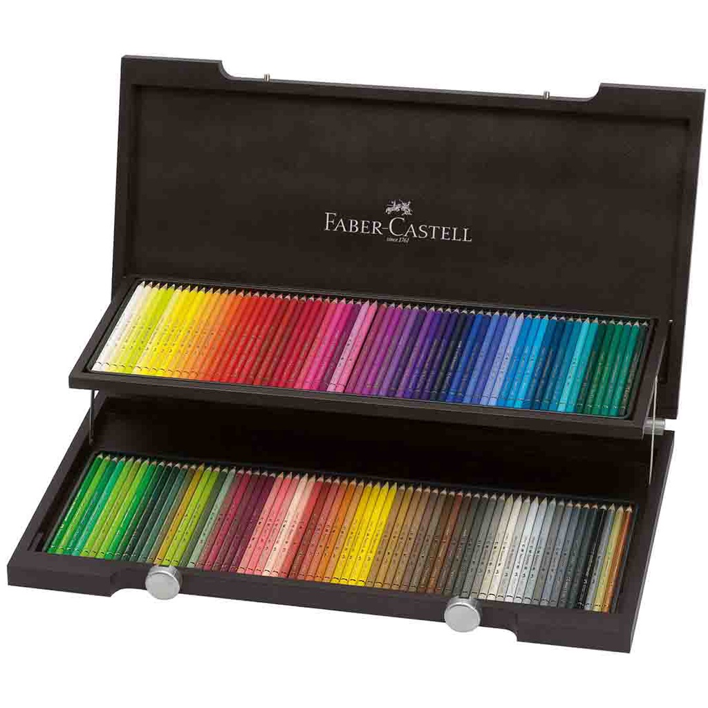 FABER-CASTEL Colour Pencil Polychromos Wood Case of 120 Cls