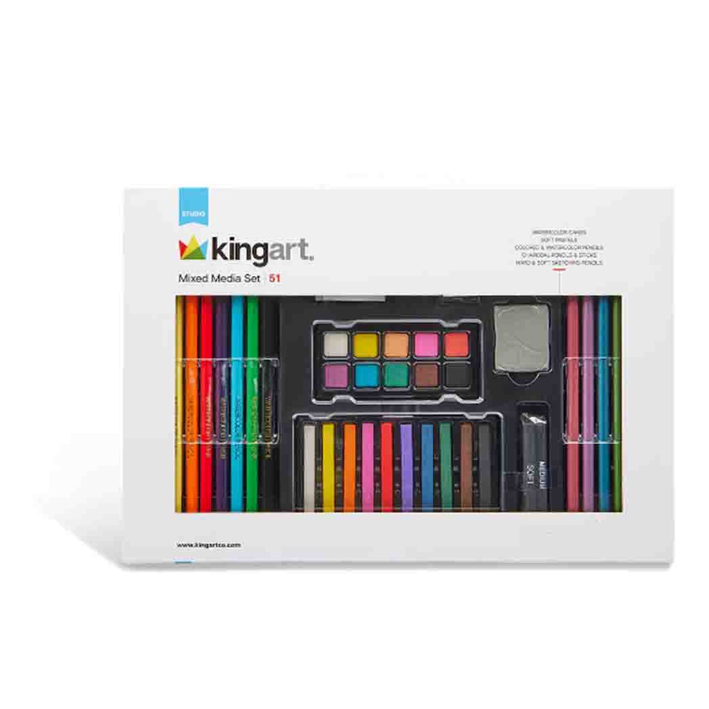 51 KING ART MIXED MEDIA ART SET