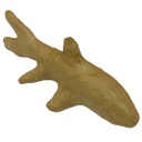 ديكوباج الورق المعجن تمثال سمك القرش