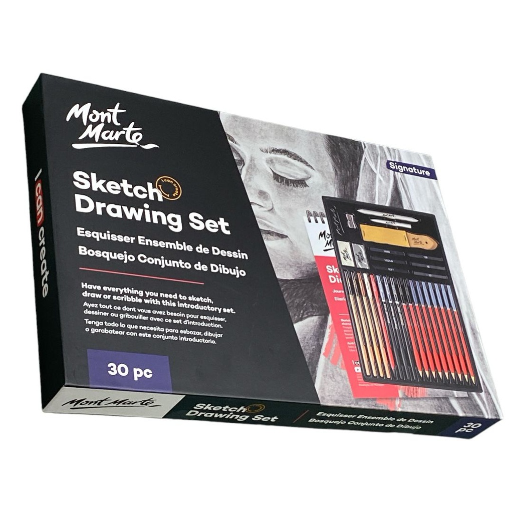 MM Sketch Drawing Set 30pc