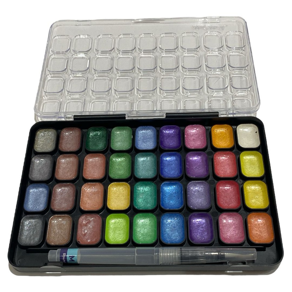 MM Metallic Watercolour Set 37pc