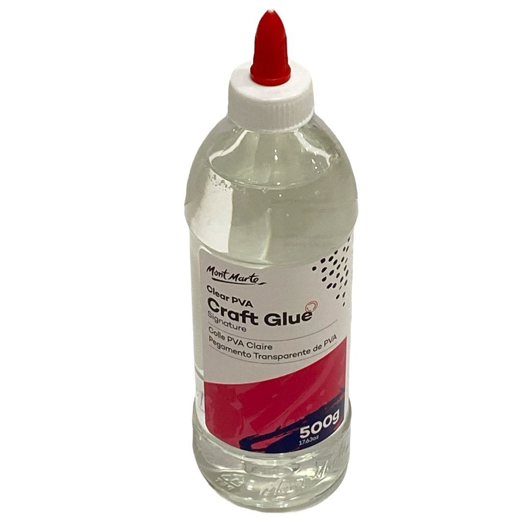 Mont Marte Clear PVA Craft Glue 500g