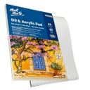 Mont Marte Oil &amp; Acrylic Pad 350gsm A4 20 Sheets