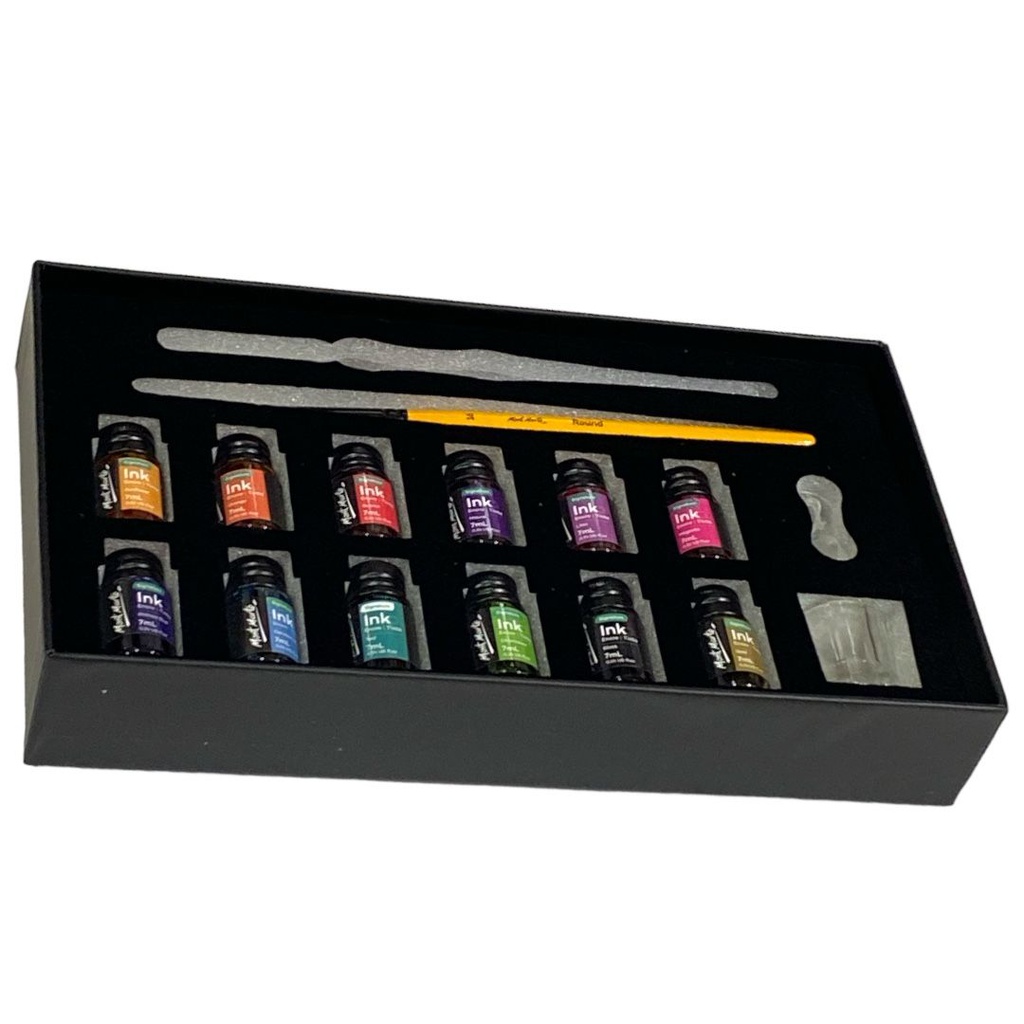 Mont Marte Drawing Ink Set 16pc