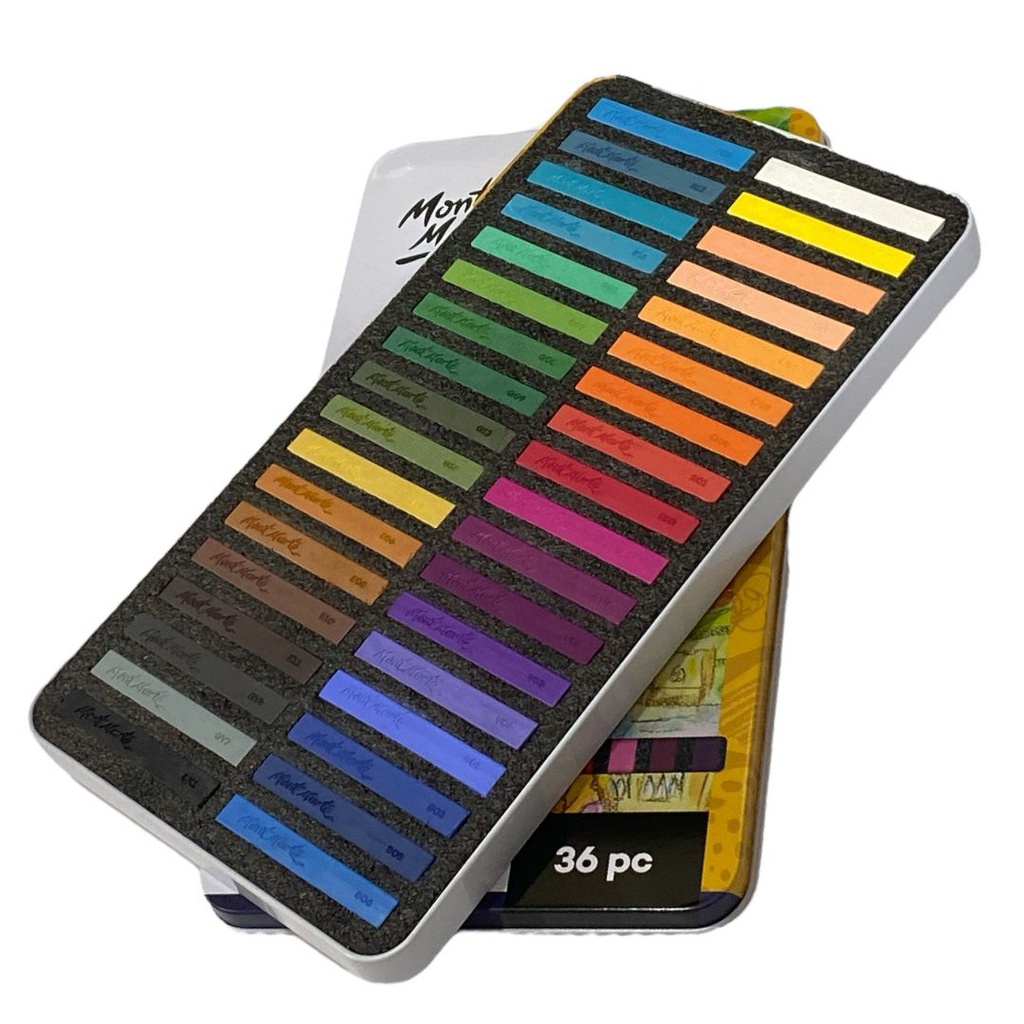 Mont Marte Soft Pastels 36pc in Tin