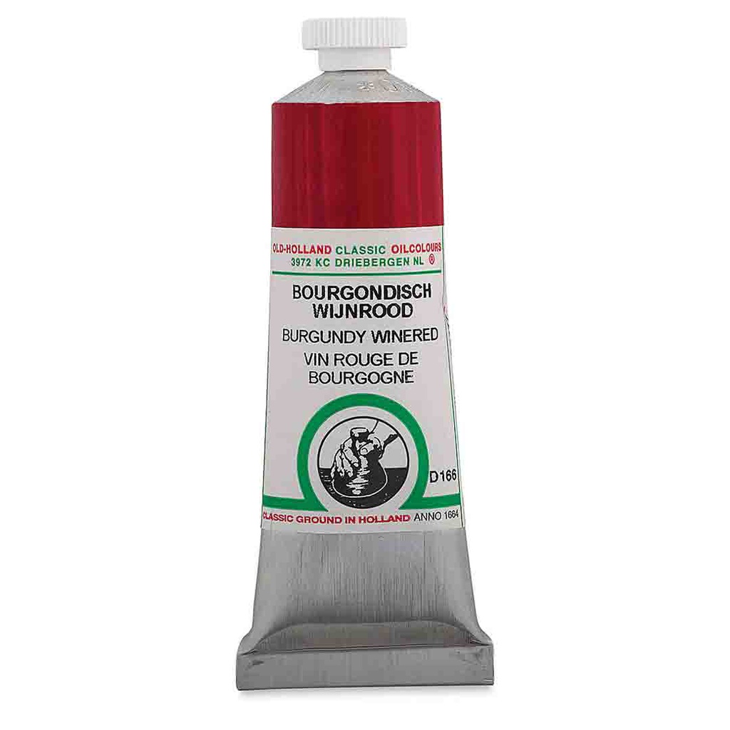 Old Holland - Oil Colour Tube 40ml Burgundy Wine Red