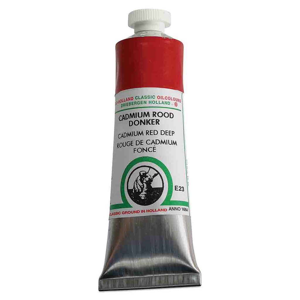 Old Holland - Oil Colour Tube 40ml Cadmium Red Deep