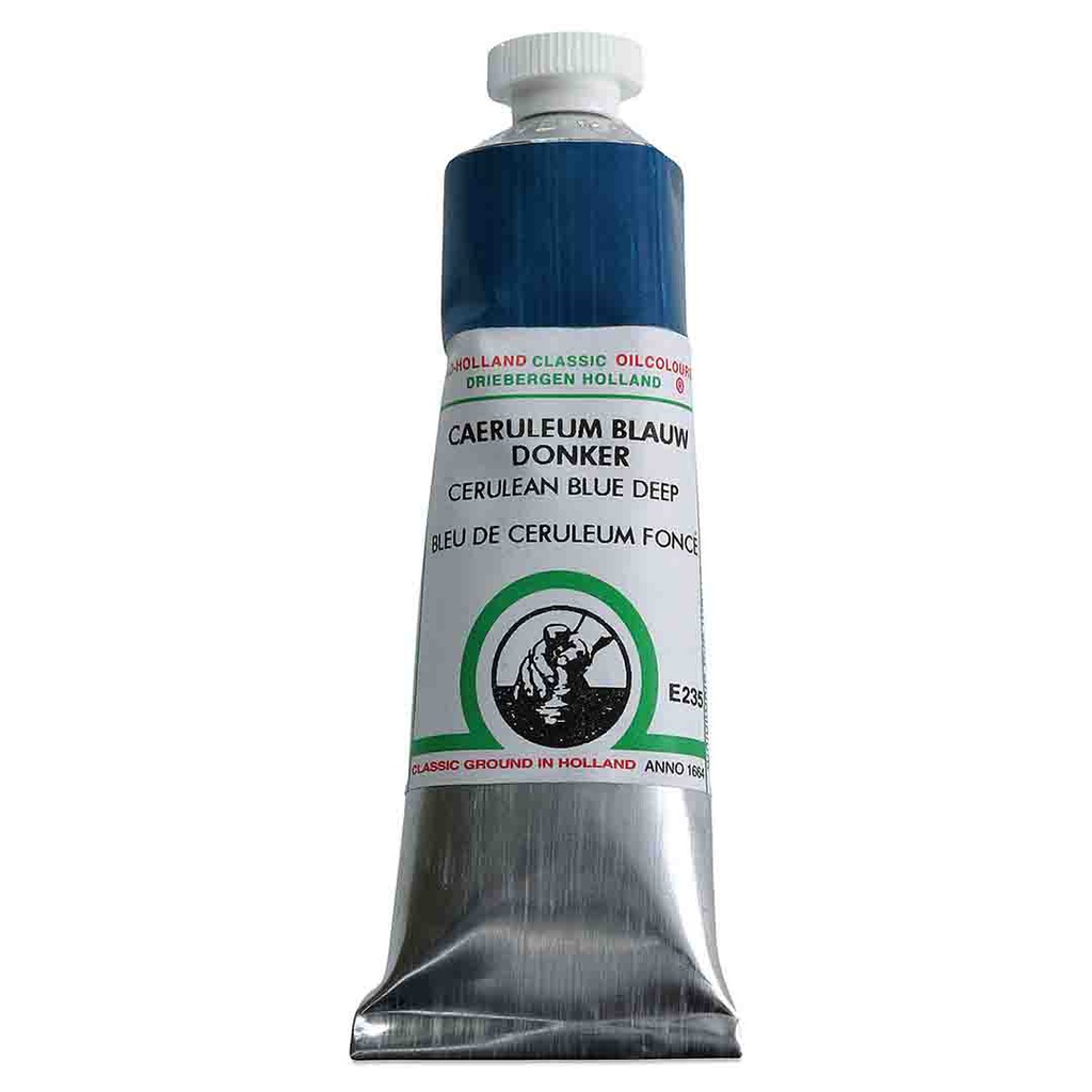 Old Holland - Oil Colour Tube 40ml Cerulean Blue Deep