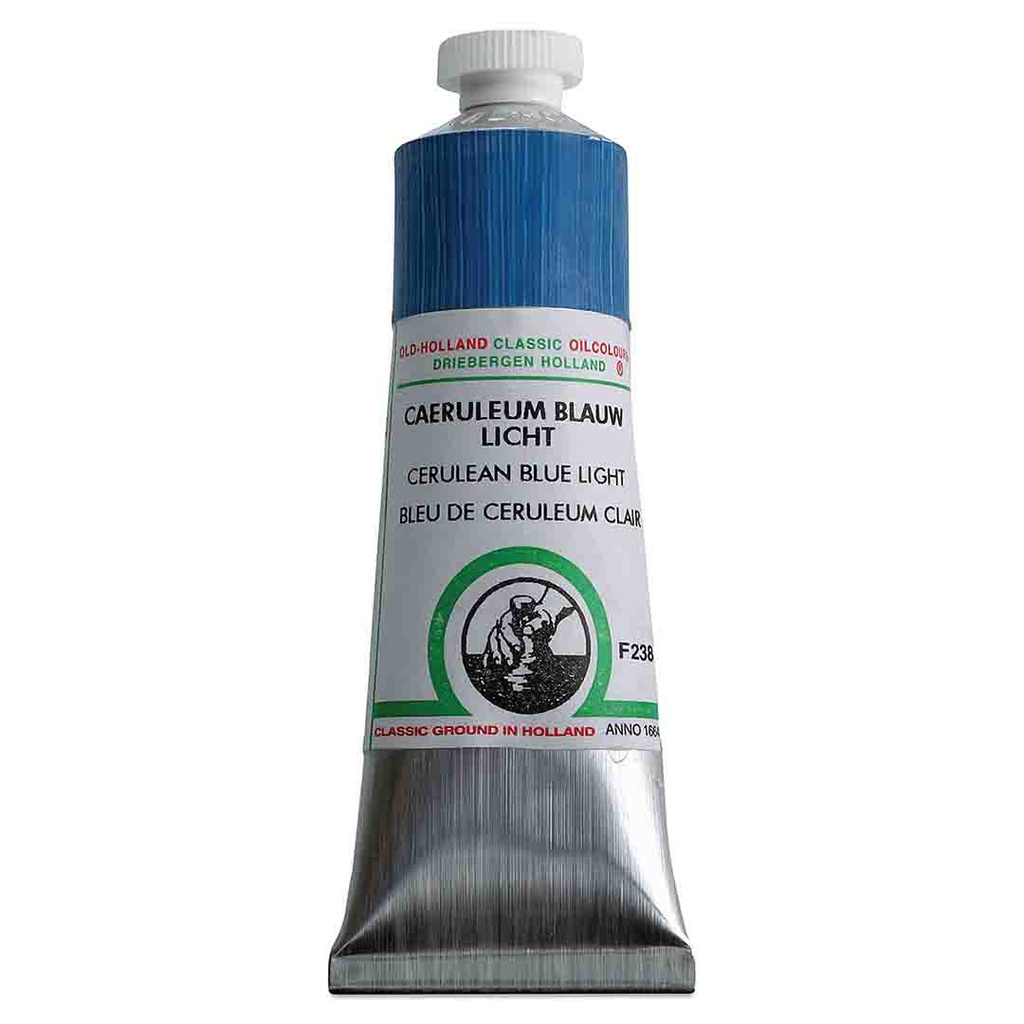 Old Holland - Oil Colour Tube 40ml Cerulean Blue Light