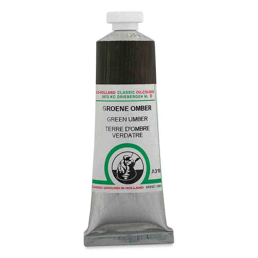 Old Holland - Oil Colour Tube 40ml Green Umber