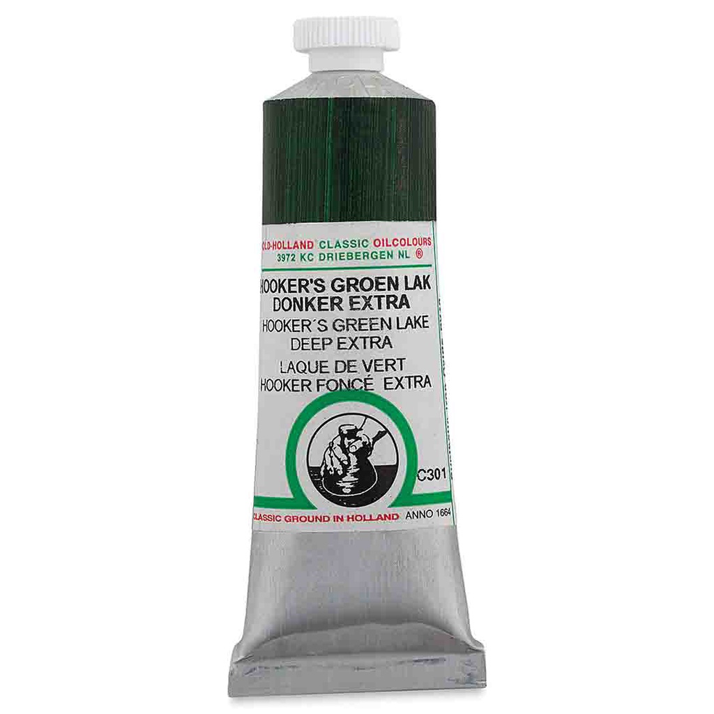 Old Holland - Oil Colour Tube 40ml Hooker's Green Lake Deep Extra