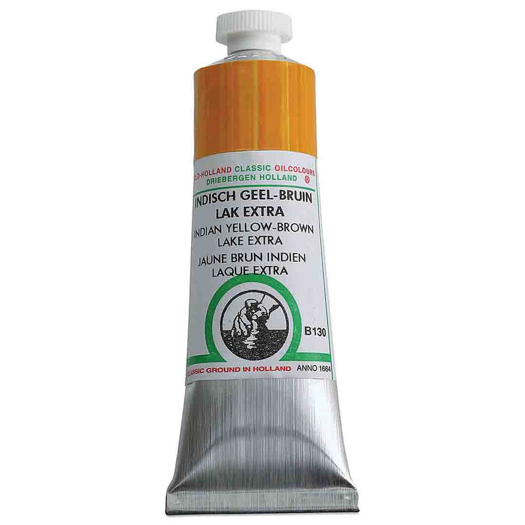 Old Holland - Oil Colour Tube 40ml Indian Yellow Brown Lake Extra