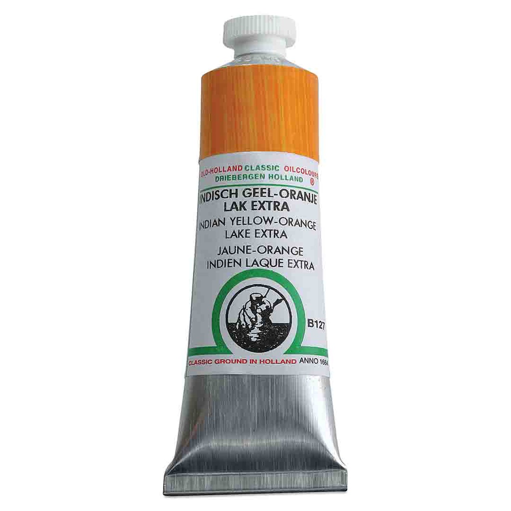 Old Holland - Oil Colour Tube 40ml Indian Yellow Orange Lake Extra
