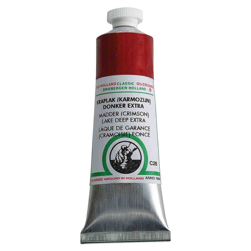 Old Holland - Oil Colour Tube 40ml Madder (Crimson) Lake Deep Extra
