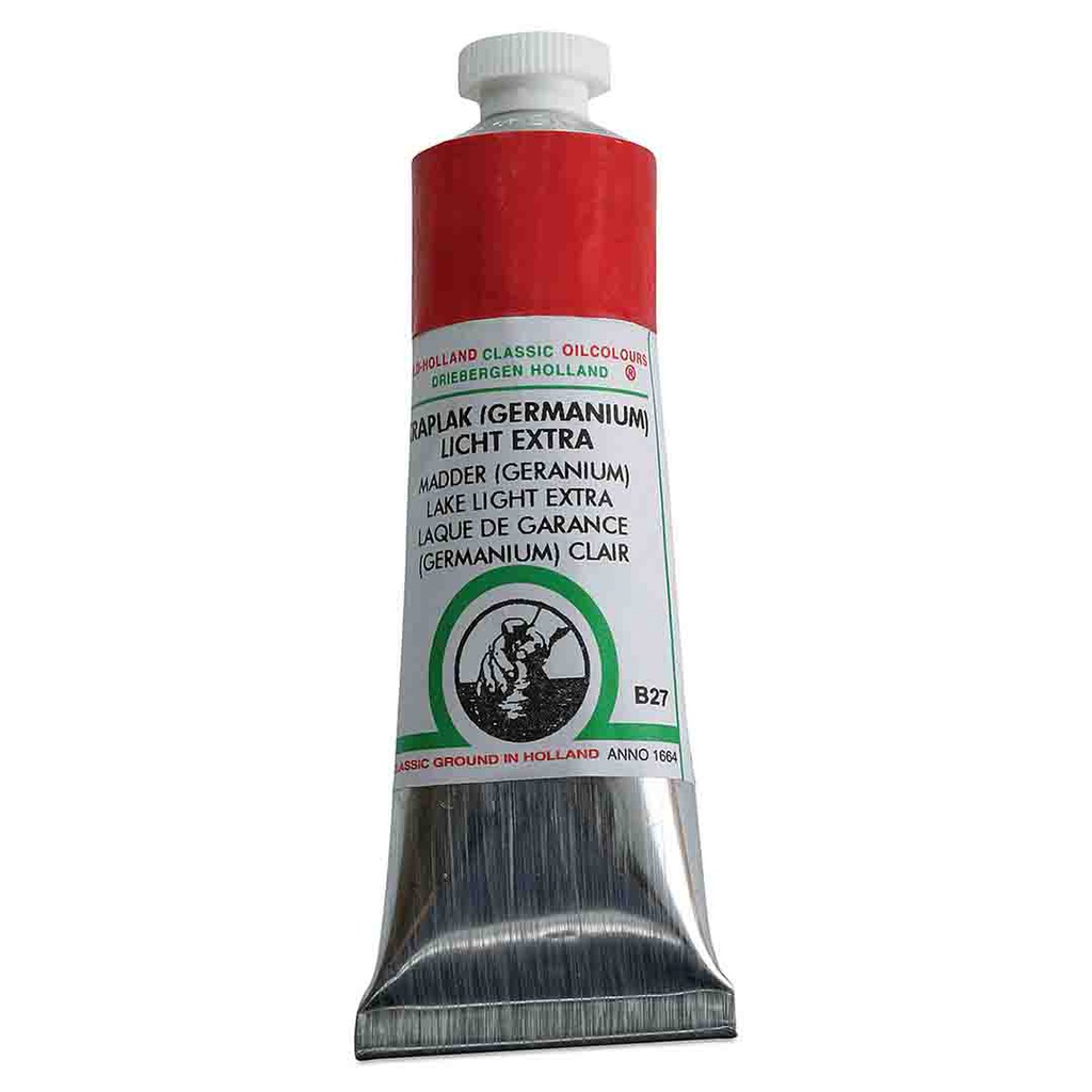Old Holland - Oil Colour Tube 40ml Madder (Geranium) Lake Light Extra