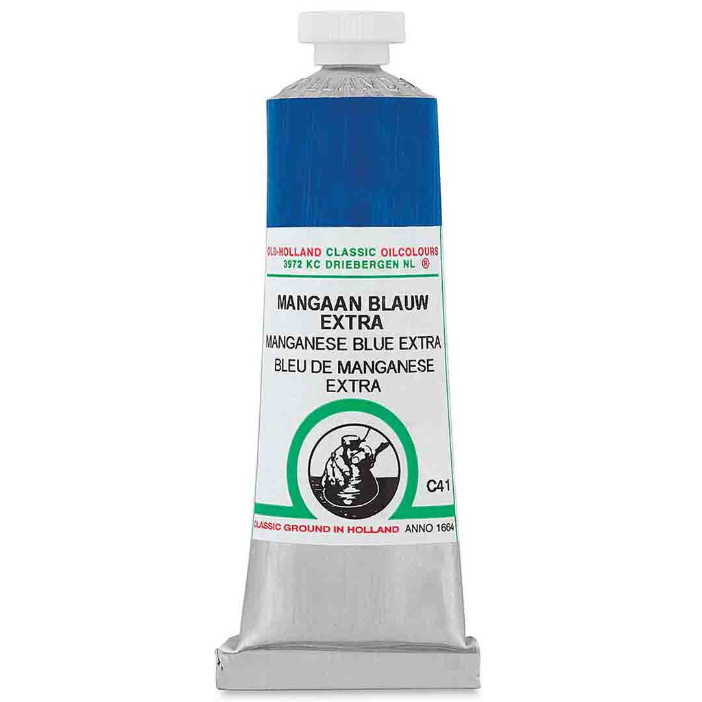 Old Holland - Oil Colour Tube 40ml Manganese Blue Extra
