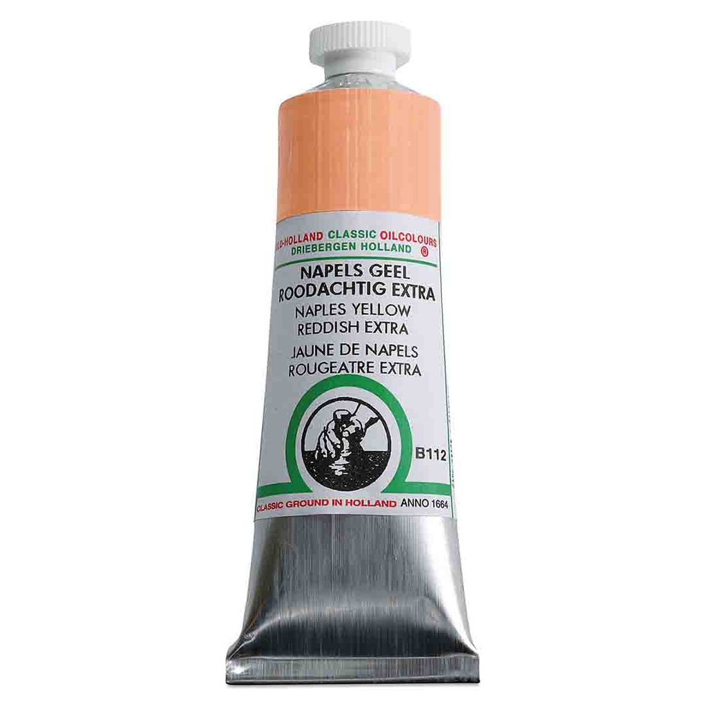 Old Holland - Oil Colour Tube 40ml Naples Yellow-Reddish Extra