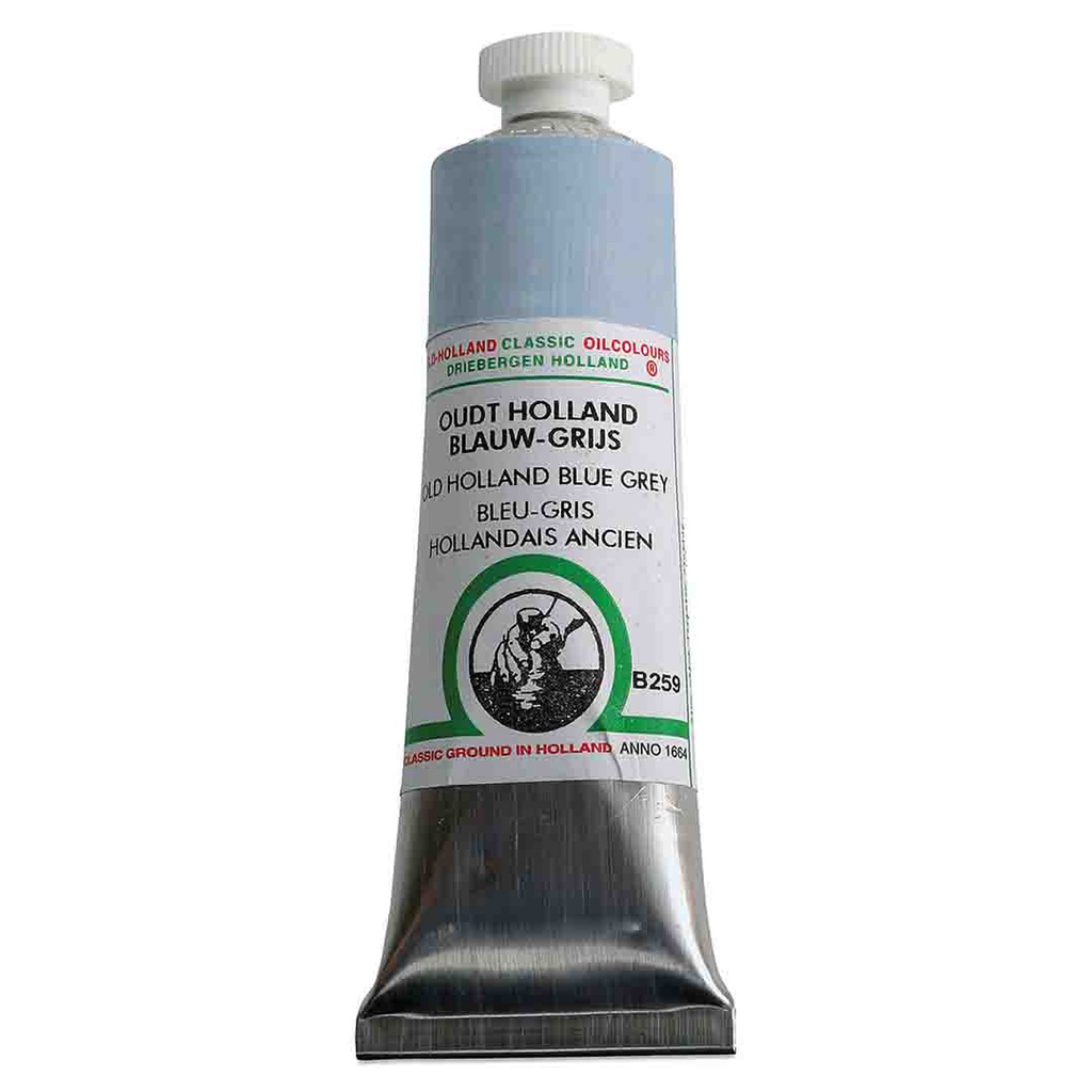Old Holland - Oil Colour Tube 40ml Old Holland Blue Grey