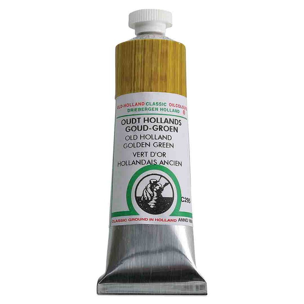 Old Holland - Oil Colour Tube 40ml Old Holland Golden Green