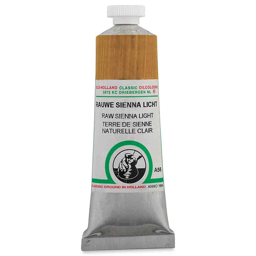 Old Holland - Oil Colour Tube 40ml Raw Sienna Light