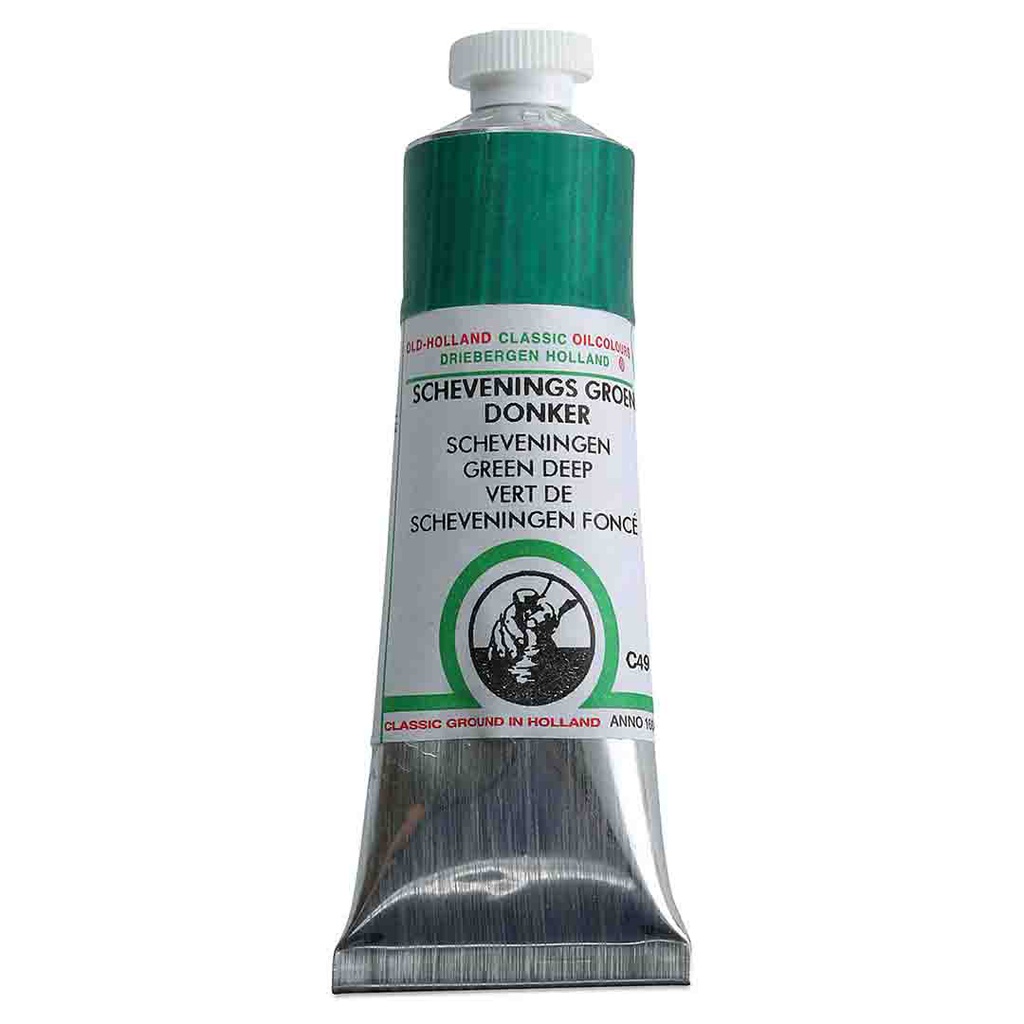 Old Holland - Oil Colour Tube 40ml Scheveningen Green Deep