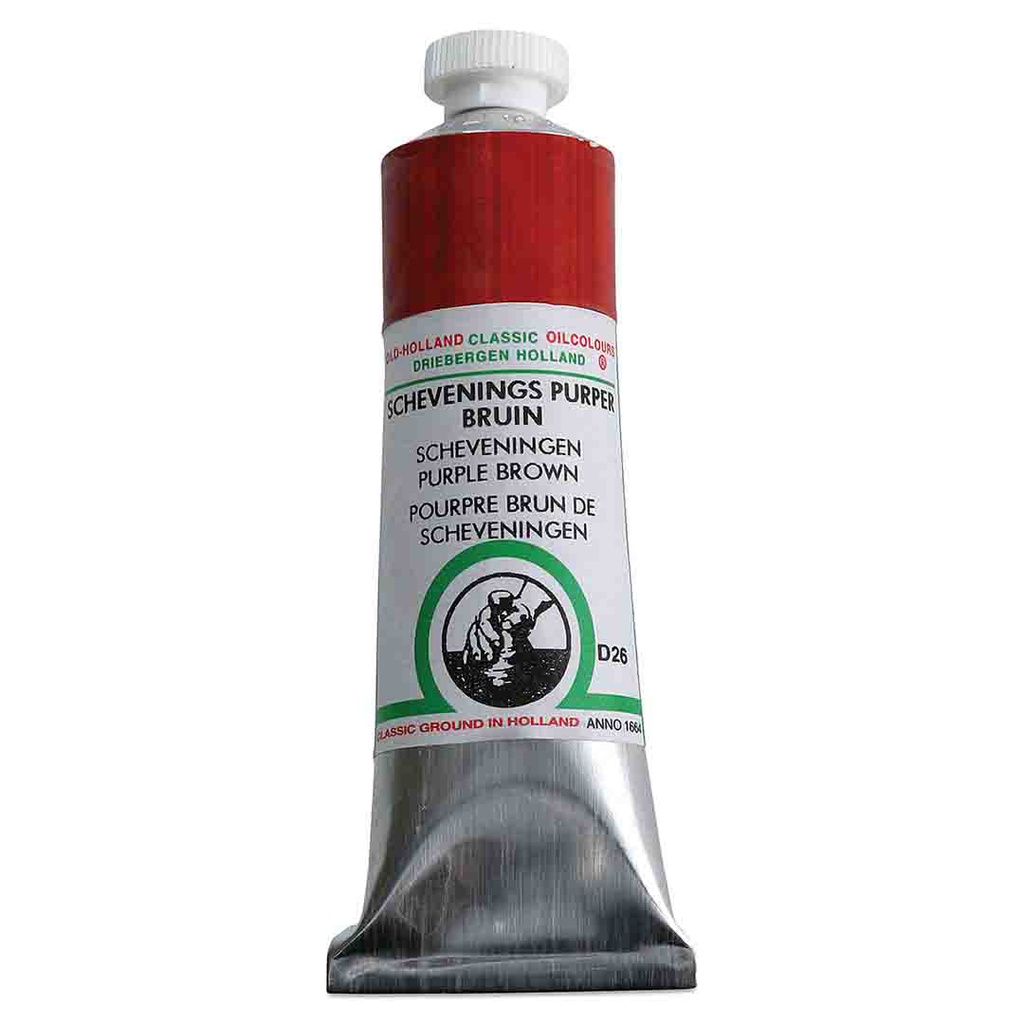 Old Holland - Oil Colour Tube 40ml Scheveningen Purple Brown