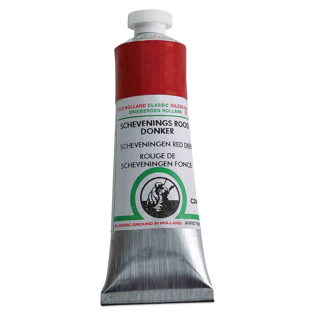 Old Holland - Oil Colour Tube 40ml Scheveningen Red Deep