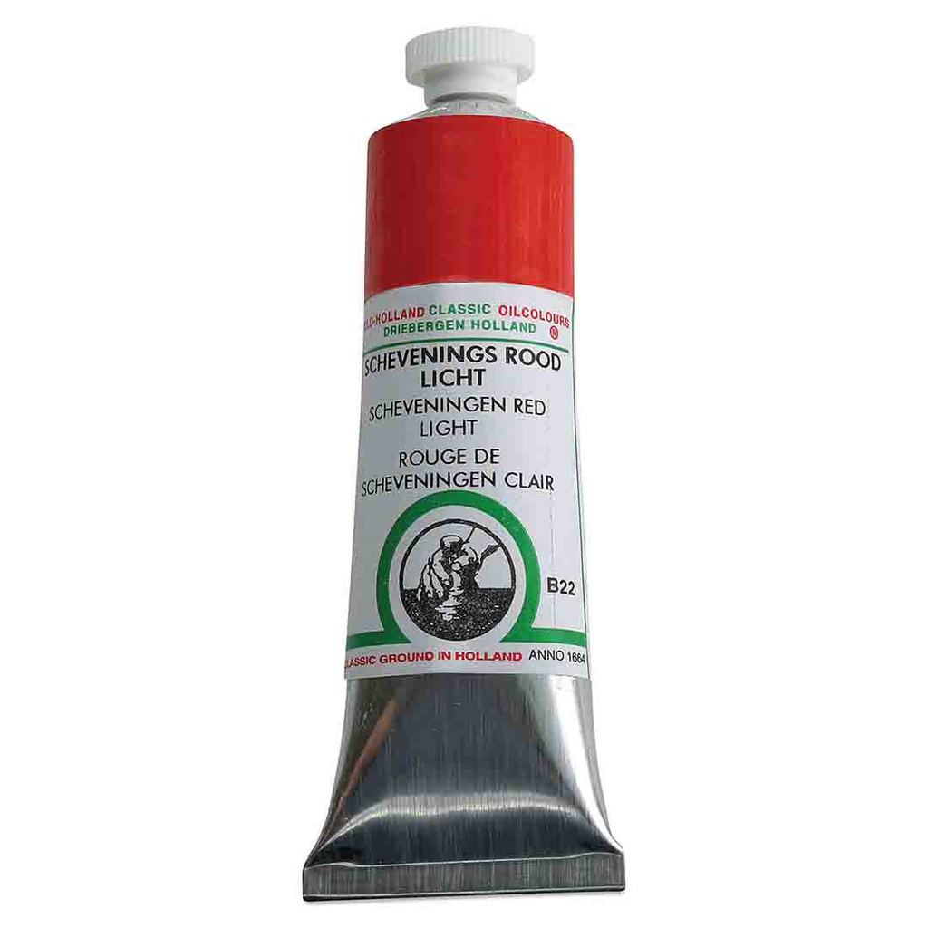 Old Holland - Oil Colour Tube 40ml Scheveningen Red Light