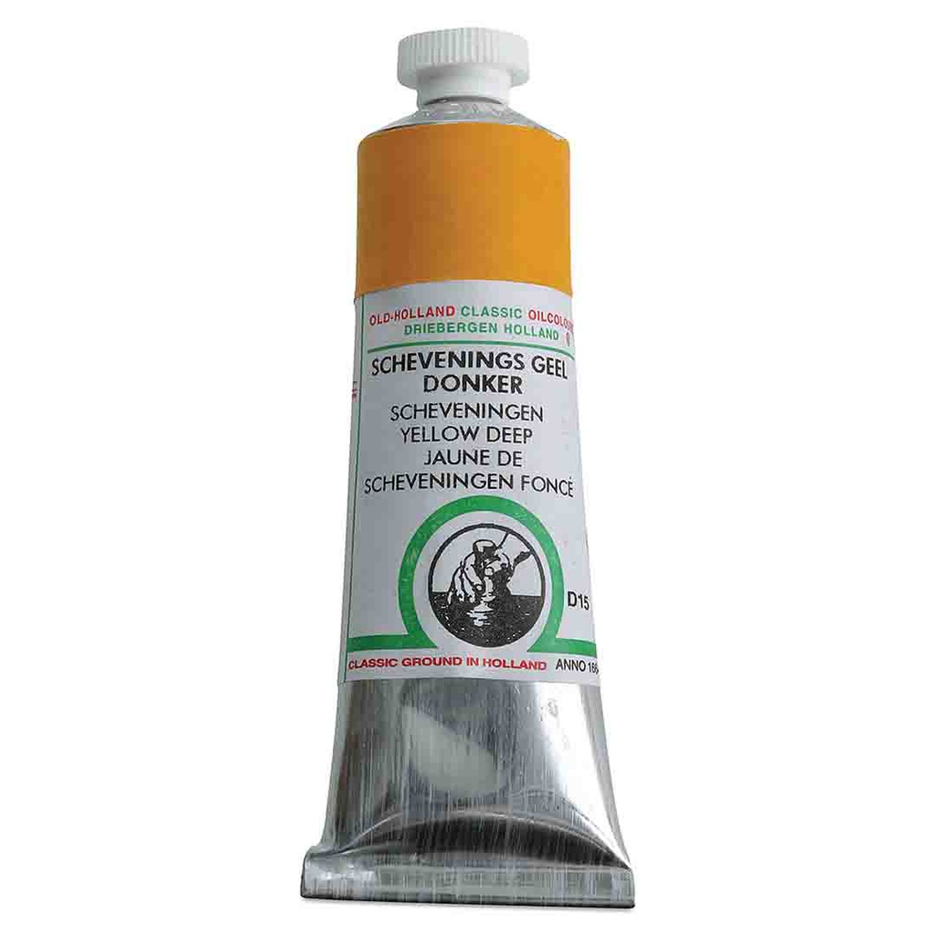 Old Holland - Oil Colour Tube 40ml Scheveningen Yellow Deep