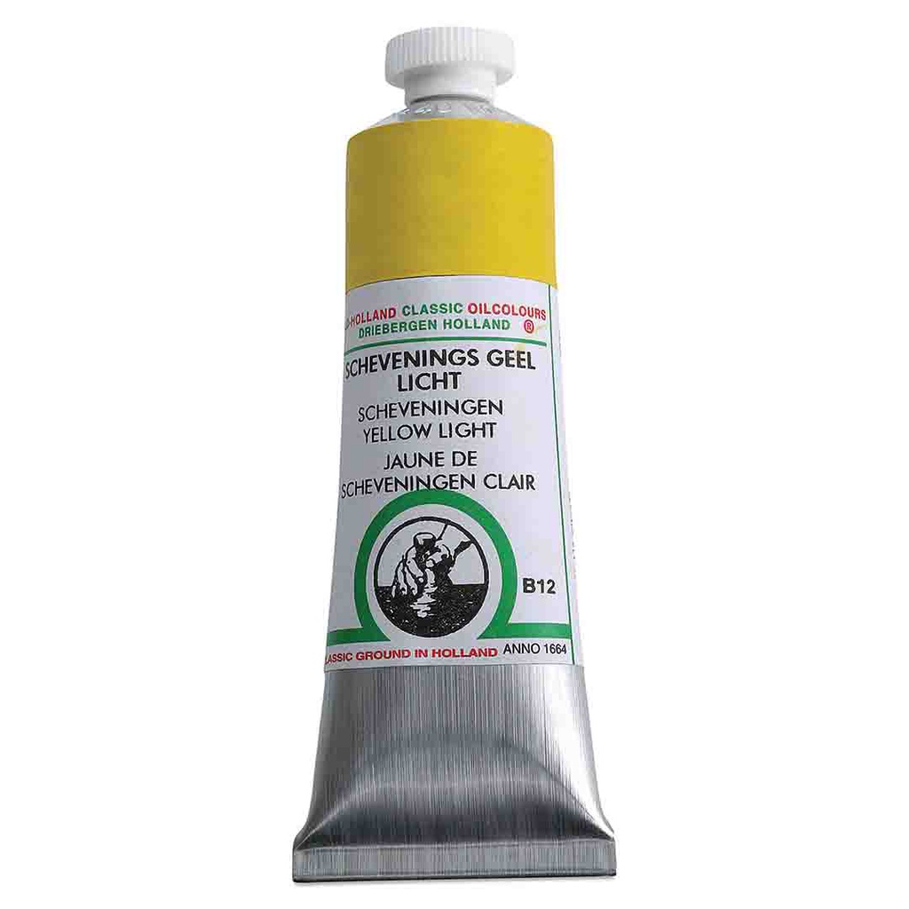 Old Holland - Oil Colour Tube 40ml Scheveningen Yellow Light