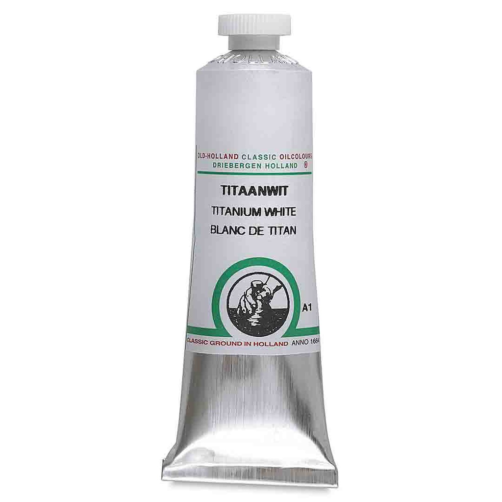 Old Holland - Oil Colour Tube 40ml Titanium White