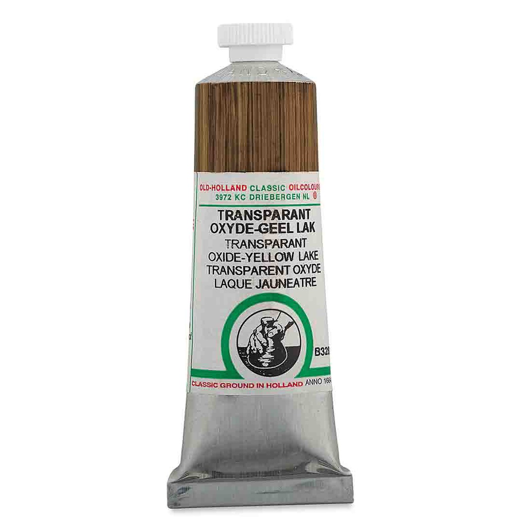 Old Holland - Oil Colour Tube 40ml Transparent Oxide Yellow Lake